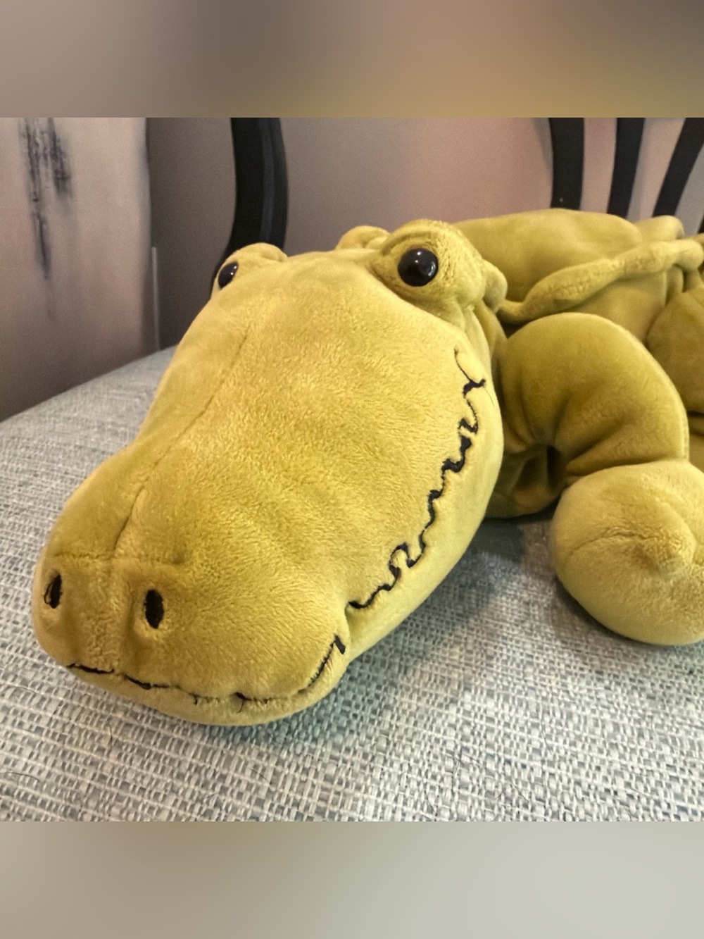 Retired Jellycat Zigzag Croc Crocodile Soft Plush - Picture 2 of 8